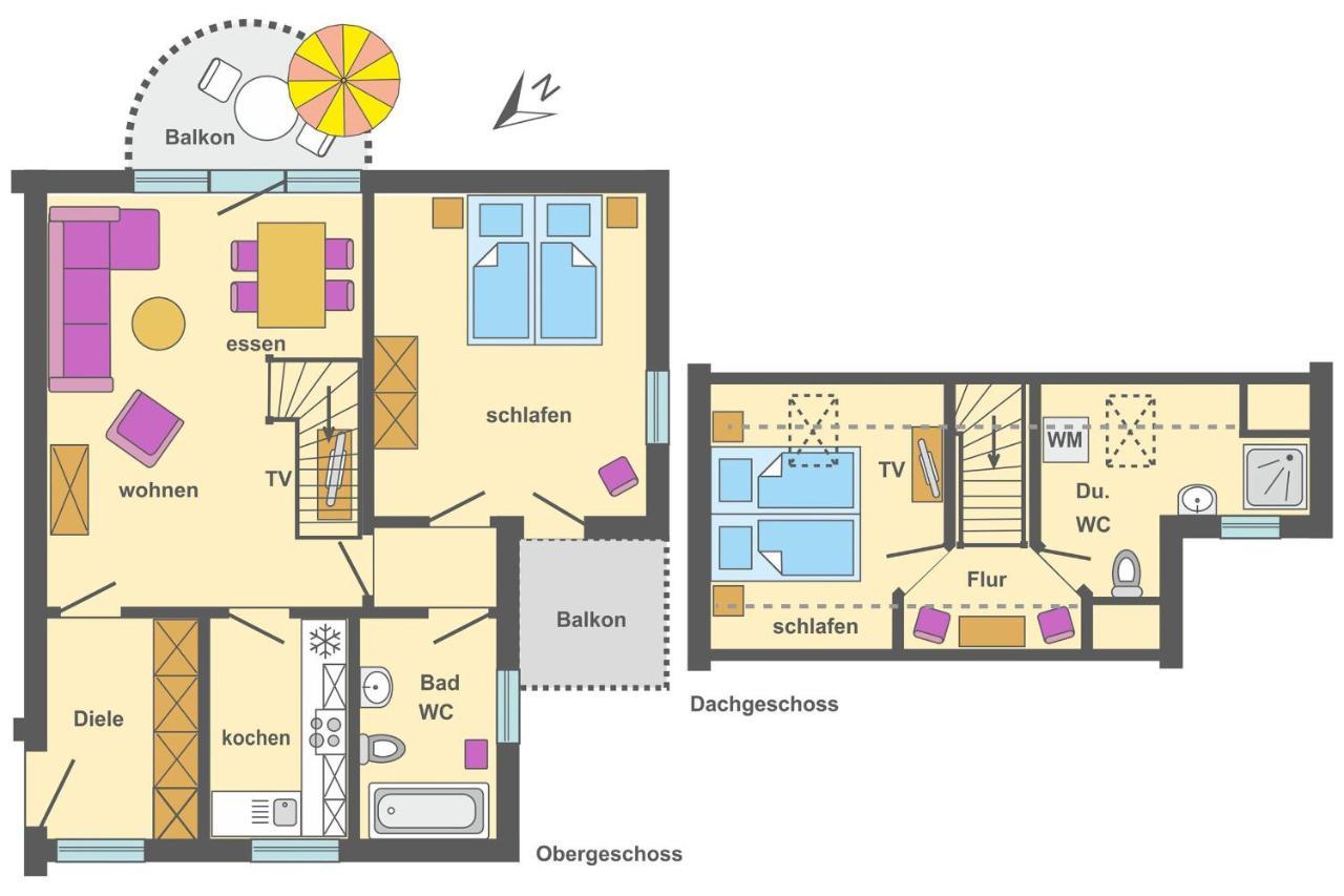 Ferienpark Freesenbruch Wohnung 2 6 - Windrose Zingst Zewnętrze zdjęcie